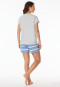 Schlafanzug kurz hellblau - Casual Essentials