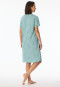Nachthemd kurzarm Palmenprint jade - Comfort Nightwear