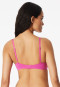 Soft padded bra without underwire fuchsia - Invisible Soft