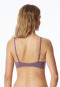 Zachte bh voorgevormde zonder beugel mauve - Invisible Soft