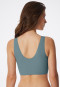 Bustier microfiber removable pads mineral - Invisible Soft