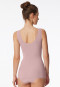 Chemise à bretelles microfibre coussinets amovibles rose tendre - Invisible Soft