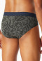 Rio briefs dark green patterned - 95/5