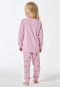 Pyjamas long pyjamas cuffs rainbow sun violet - Kids Nightwear