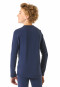 Shirt langarm unisex wärmend dunkelblau - Thermo