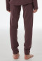 Caleçon long unisexe thermo, couleur chocolat - Thermo