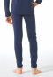 Underpants long unisex warming dark blue - Thermo