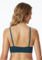 Bustier Spitze ohne Bügel petrol - Modern Lace