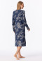 Long-Sleeve Nightshirt with Admiral Patterned Design - Comfort Essentials