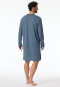 Nachthemd langarm blaugrau - Comfort Essentials