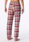Langere broek van flanel met veelkleurig geruit patroon - Mix+ Relax