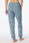 Hose lang Bündchen Blumen multicolor - Mix+Relax