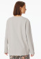 Shirt long-sleeve round neck gray-jaspé-gray - Mix+Relax
