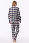 Pyjama lang Flanell multicolor kariert - Family