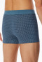 Short geruit atlantisch blauw - 95/5