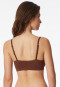 Ajourée bustier seamless dark brown - Revival Alma