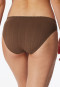 Retro panties Ajourée seamless dark brown - Revival Alma