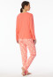 Pyjamas long interlock peach - Modern Nightwear