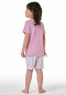 Schlafanzug kurz Eis Streifen malve - Girls World