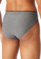 Slip super mini blu notte a strisce - premium Jacquard