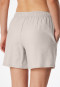 Hose kurz Leinen LENZING™ ECOVERO™ Viskose off-white - Mix+Relax