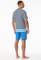 Schlafanzug kurz Ringel aquarium - Casual Nightwear