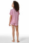 Schlafanzug kurz Palmen powder pink - Nightwear