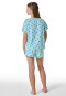 Schlafanzug kurz Schildkröten hellgrün - Nightwear