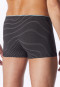 Korte short van modalvezel met strepen in grafiet - Long Life Soft