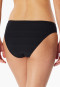 Bikini briefs jersey recycled stripes black - Aqua