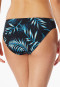 Bikinislip jersey gerecycled palm multicolour - Aqua