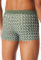 Swimming trunks recycled knitwear khaki patterned - Aqua