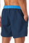 Swim shorts woven fabric recycled indigo - Aqua