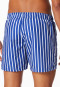 Swim shorts woven fabric stripes royal - Aqua