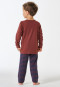 Schlafanzug lang Ringel nougat - Kids Nightwear