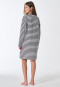 Camicia da notte a manica lunga a righe multicolore - Teens Nightwear