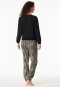Pyjama lange pyjama zwart - Modern Nightwear