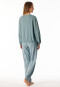 Lange pyjama manchetten mineraal - Modern Nightwear