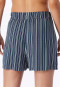 Korte broek van geweven viscose met veelkleurige strepen  Mix+ Relax