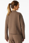 Jas jacquard zakken nougat - Mix+ Relax