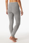Leggings grau-meliert - Premium Warming