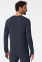 Shirt langarm nachtblau - Comfort Fit