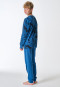 Pyjama long poignet bleu - Teens Nightwear