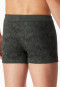 Shorts Interlock dark green patterned - Fine Interlock