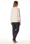Pyjama lange manchetten beige - Family