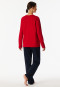 Lange pyjama hart rood - Family
