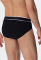 Rio-Slips 5er-Pack Organic Cotton Webgummibund schwarz - 95/5