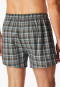 Boxershorts set van 2 stuks geweven effen geruit - Multipacks boxershorts