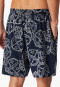 Bermuda statement print blauw - SCHIESSER 150 Years