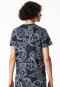 T-shirts à manches courtes imprimé bleu et blanc - SCHIESSER 150 Years